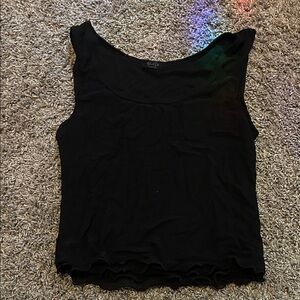 Black see through tank brandy melvile